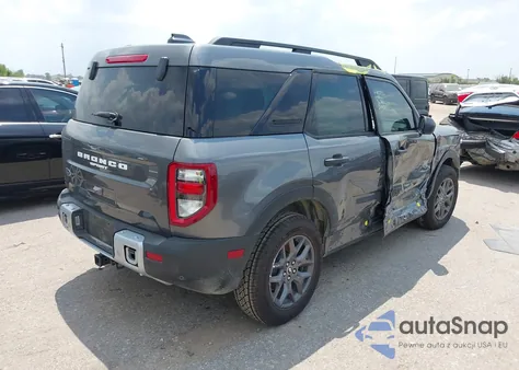 2025 Ford Bronco Sport Big Bend из США, поврежденный, VIN 3FMCR9BN9SRE55394